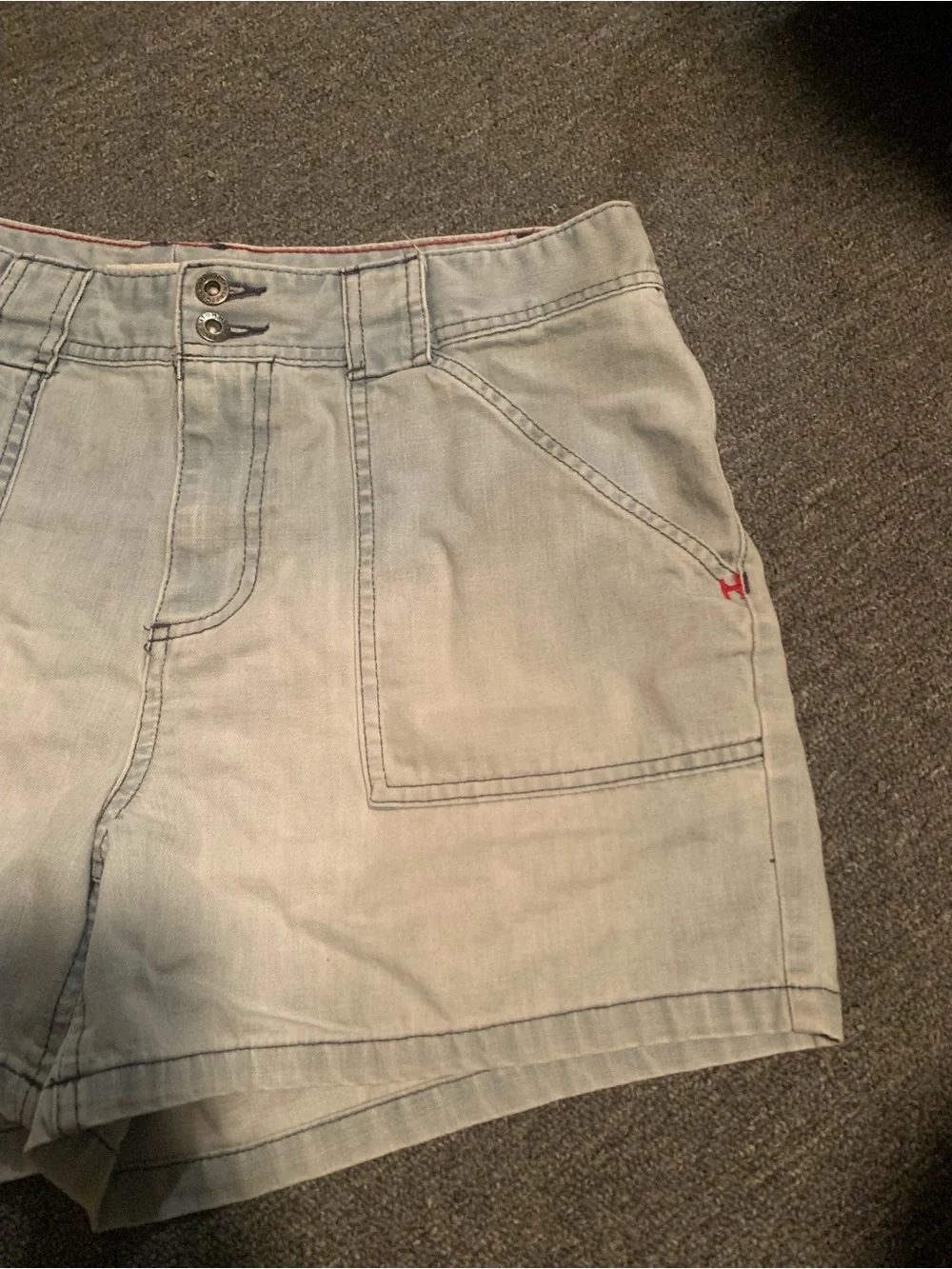 Tommy Hilfiger Light Blue Denim Shorts